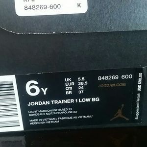 Jordan Trainer Infareds